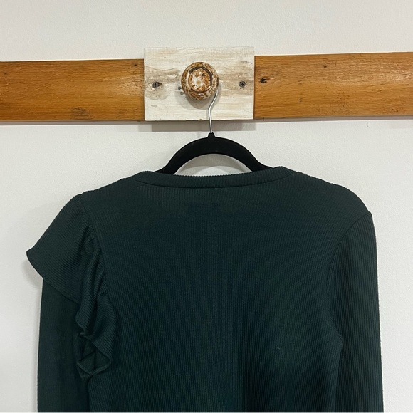 Saylor Kora Ruffle Ribbed Pullover Sweater - Picture 9 of 11